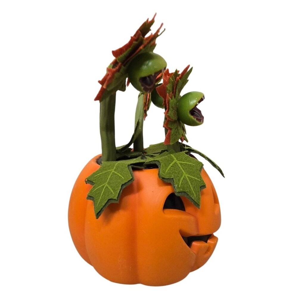 HYDE & EEK Gemmy Dances & Sings Pumpkin Carnivorous Plants Decoration - Picture 4 of 5